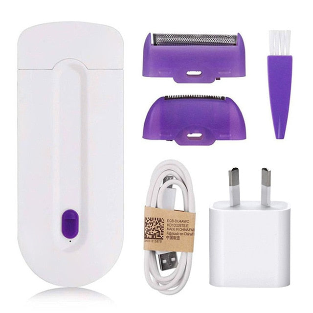 USB Rechargeable Women Epilator Portable Hair Removal